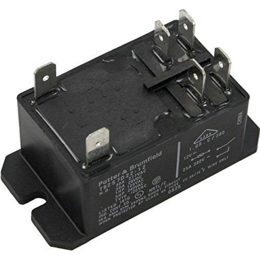 Potter & Brumfield T92P11D22-12 Power Relay DPDT 12V DC 30A - Inhomebuy