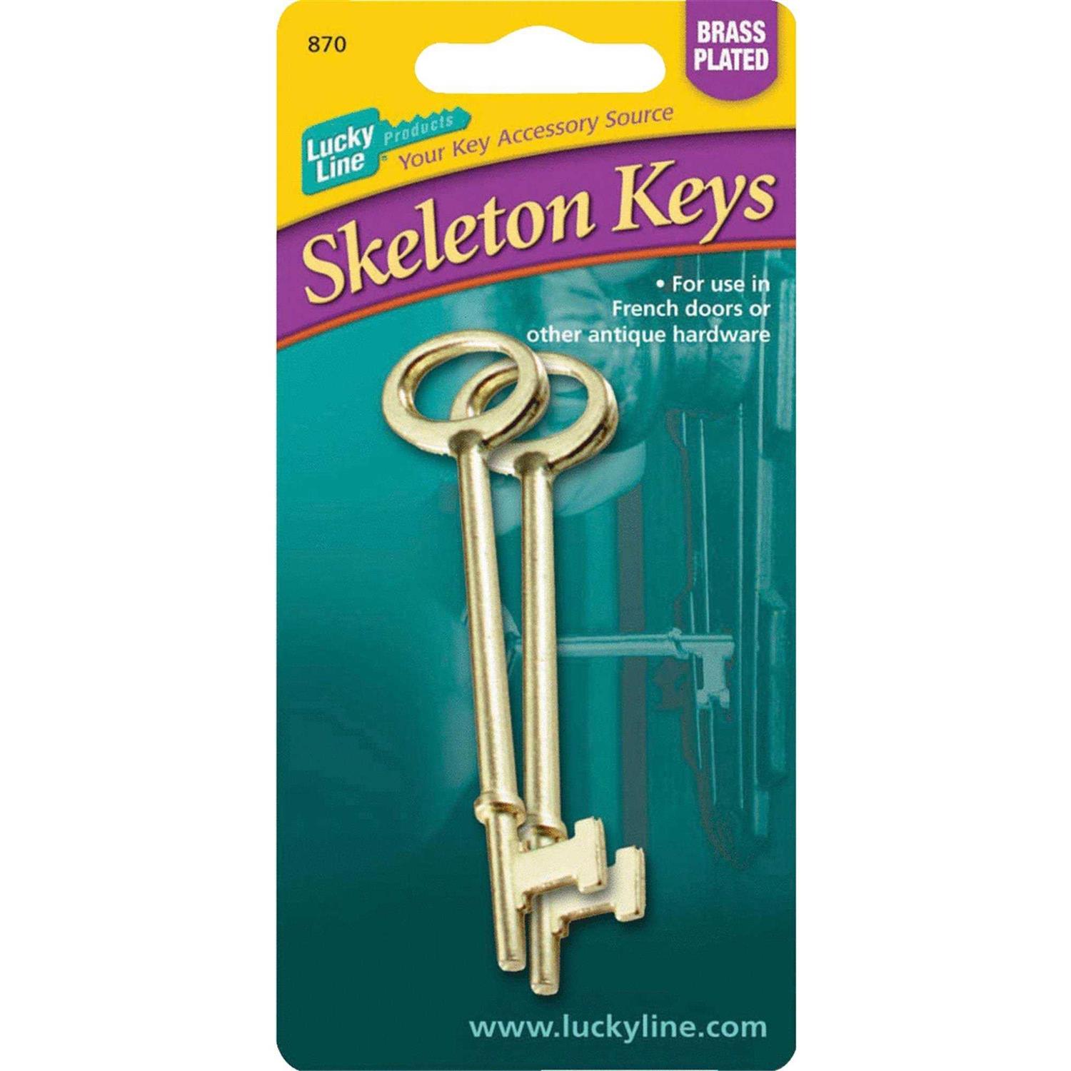 Lucky Line Forged Key Shapes Sword House Key Blank Double for KW1 - Inhomebuy