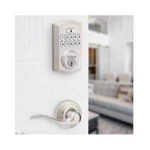 Kwikset Signature Series SmartCode Deadbolts Touchpad Single Cylinder Smartkey Electronic Deadbolt Lighted Keypad 99690 - Inhomebuy