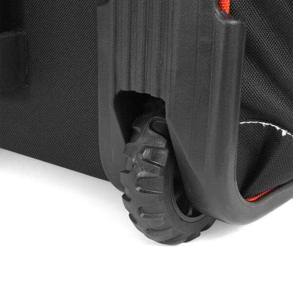 Xtremepowerus Rolling Tool Bag 18 with Wheels Portable Storage Organizer - Inhomebuy