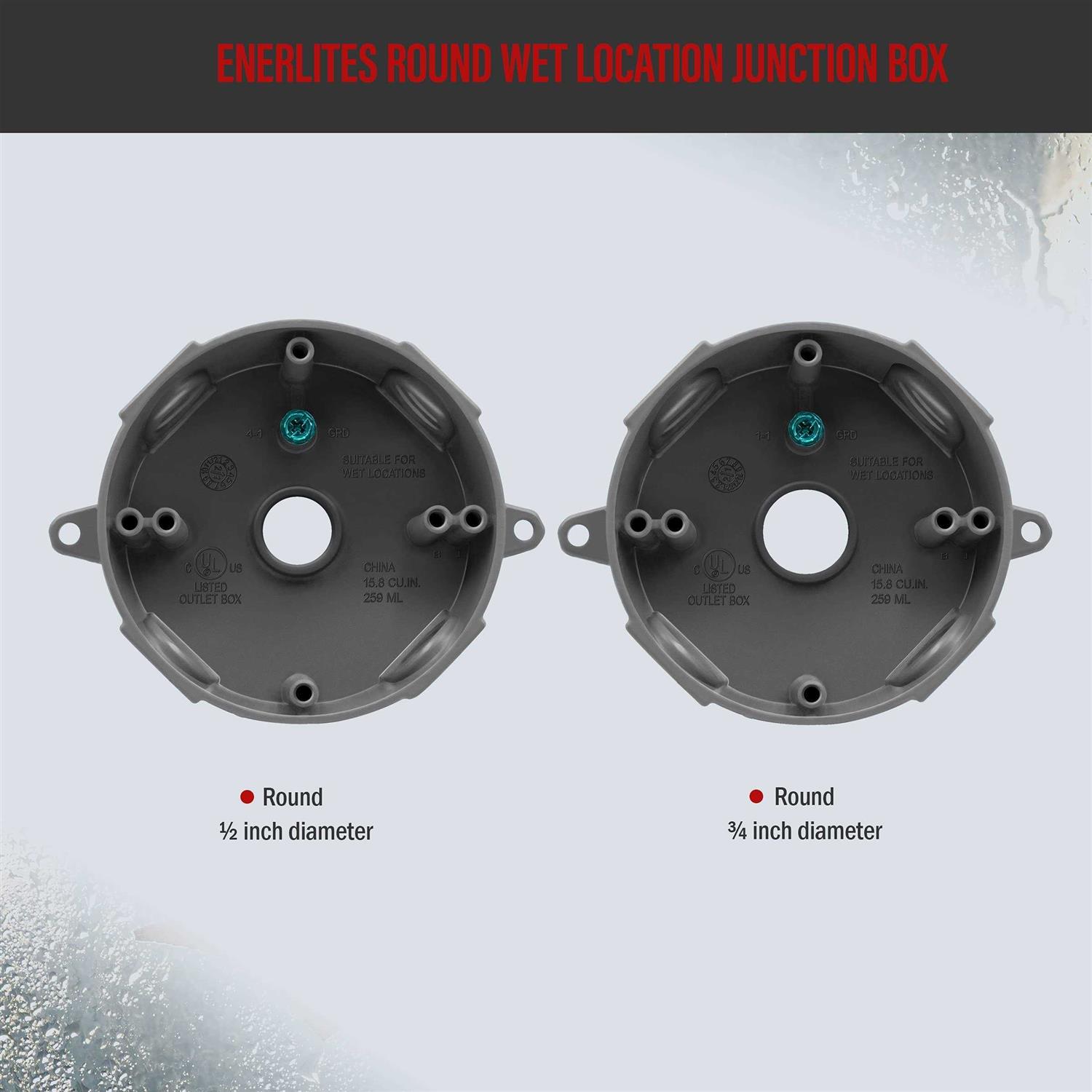 Enerlites 4-Way Toggle Light Switch Four Way Side Wiring Copper Wire Only 84150-W - Inhomebuy