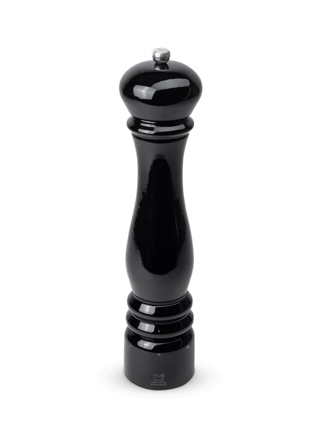 Peugeot Paris Electrique u'Select Salt Mill in u'Select Black Lacquer 34cm Us - Inhomebuy