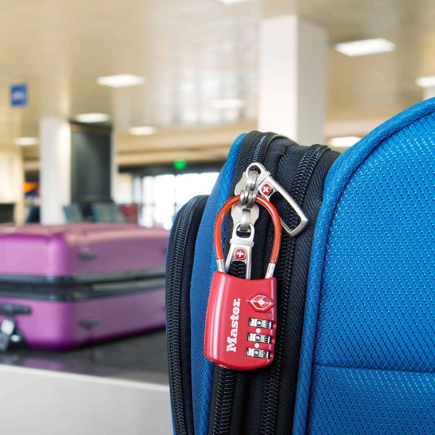 Master Lock TSA Accepted Combination Padlock 4696T - Inhomebuy