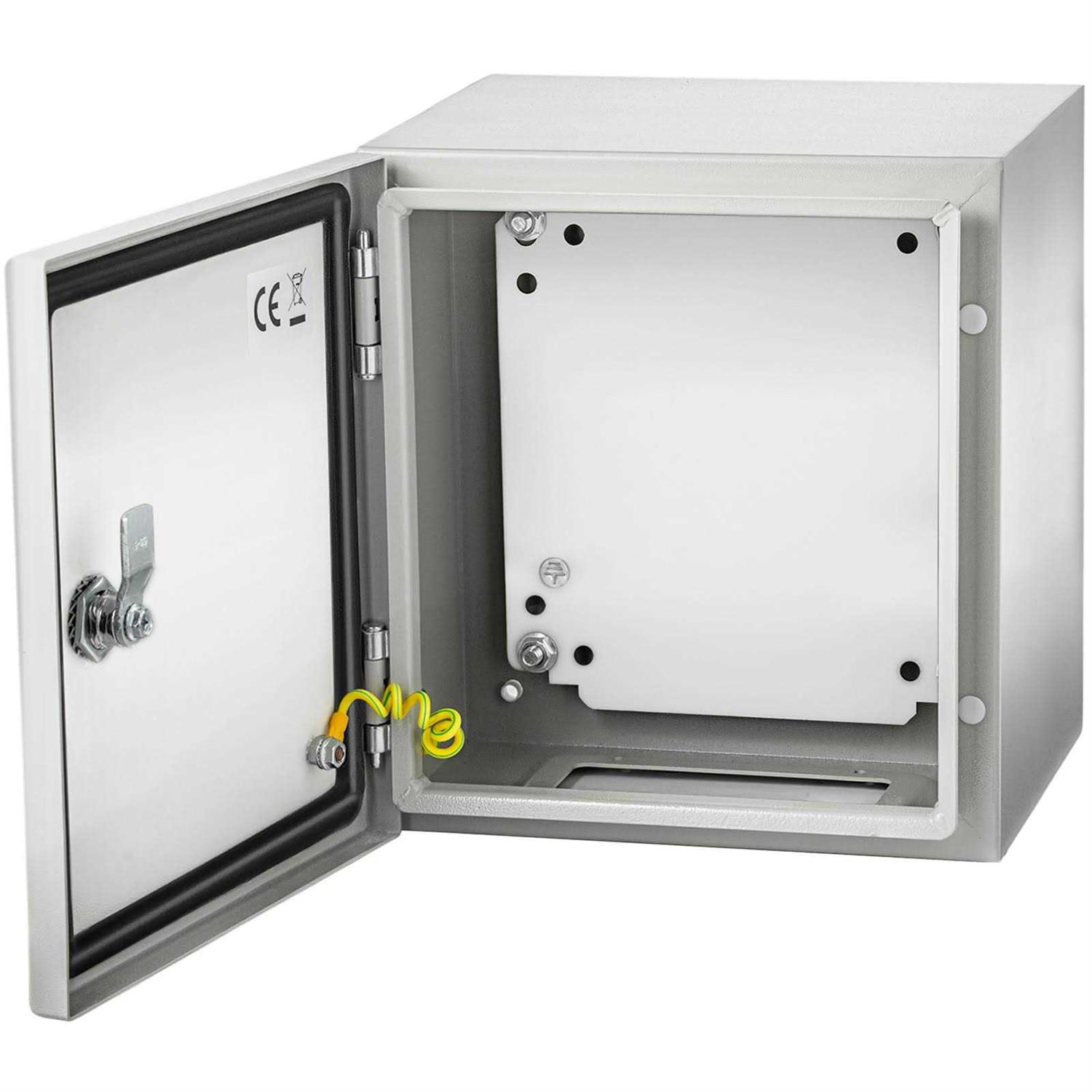 VEVOR Nema Steel Enclosure Nema 4X Steel Electrical Box IP66 Waterproof & Dustproof DQXJSTCFS - Inhomebuy