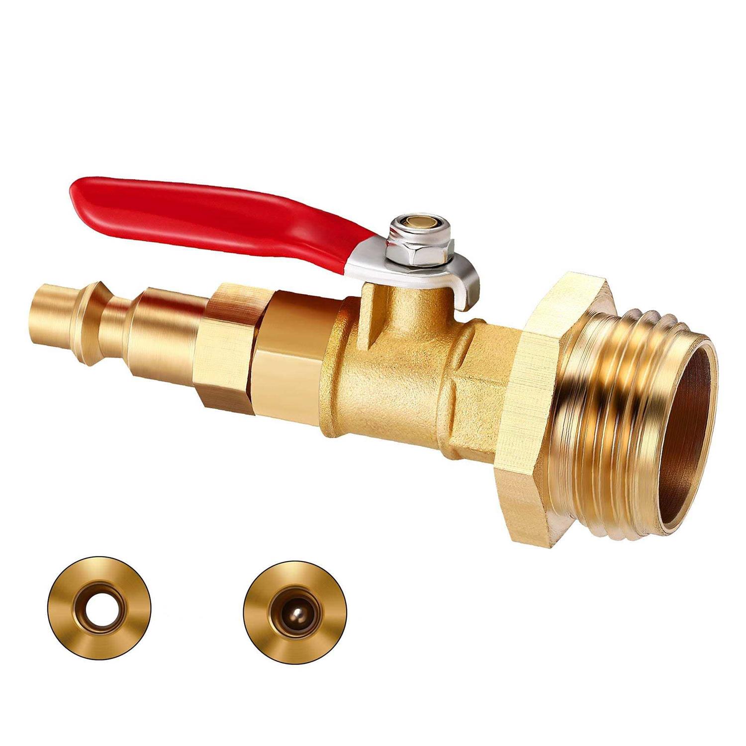 Winterize Blow Out Adapter for Rv, Boat, Motorhome, Camper, And Travel Trailer - Inhomebuy