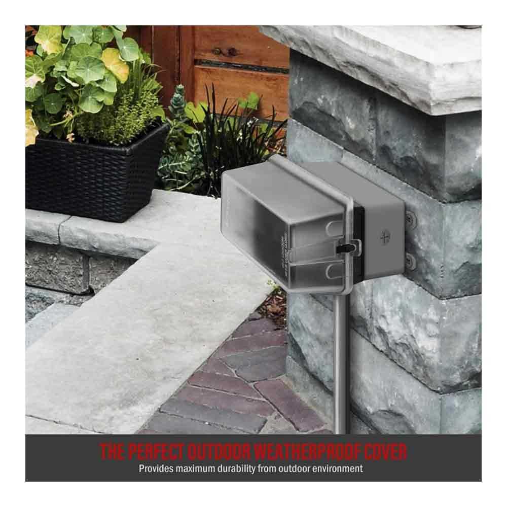 Enerlites Elite Series Screwless Decorator Wall Plate Child Safe Outlet Cover - Inhomebuy