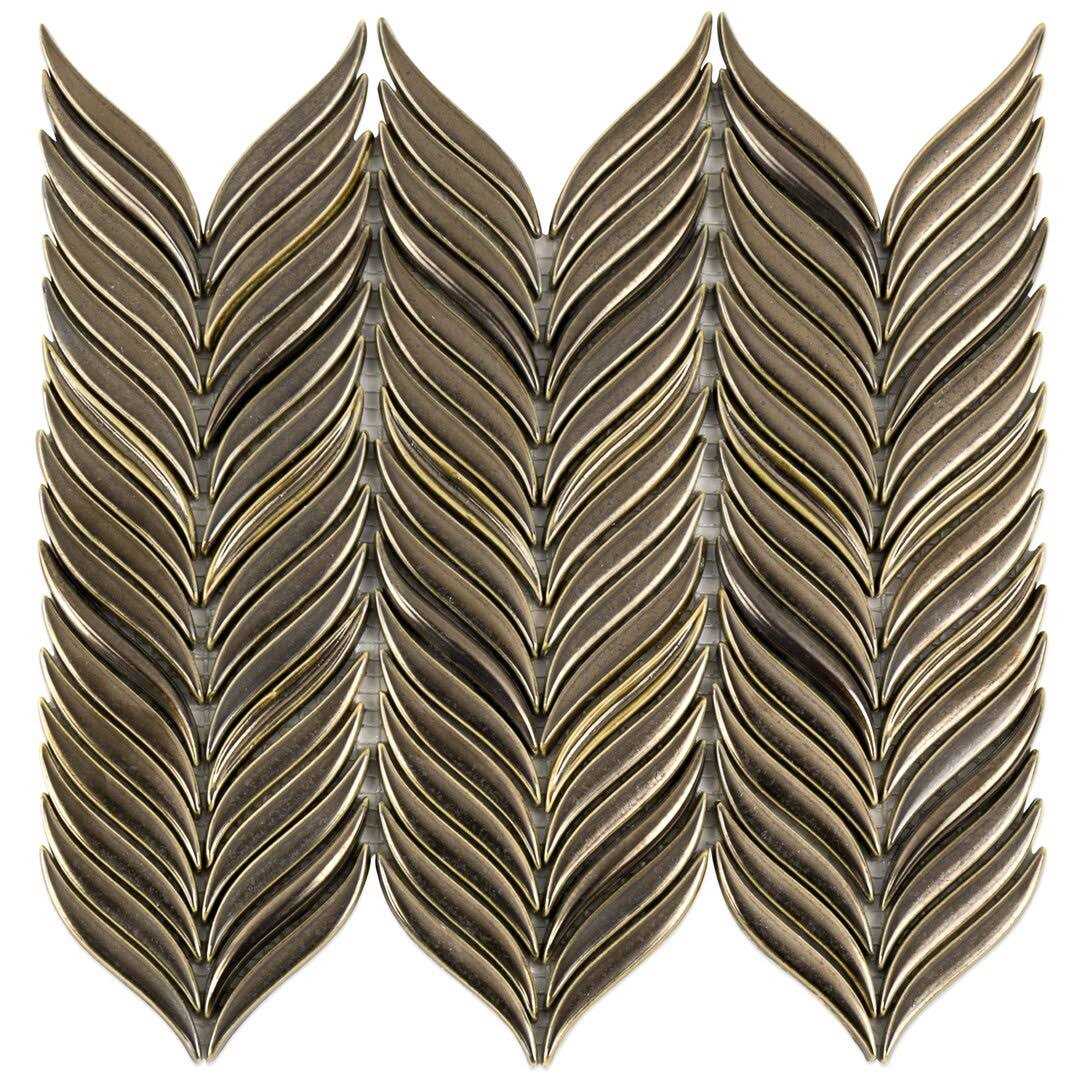 Delphi Alula 1 x 2 Ceramic Novelty Mosaic Tile Ivy Hill Tile - Inhomebuy