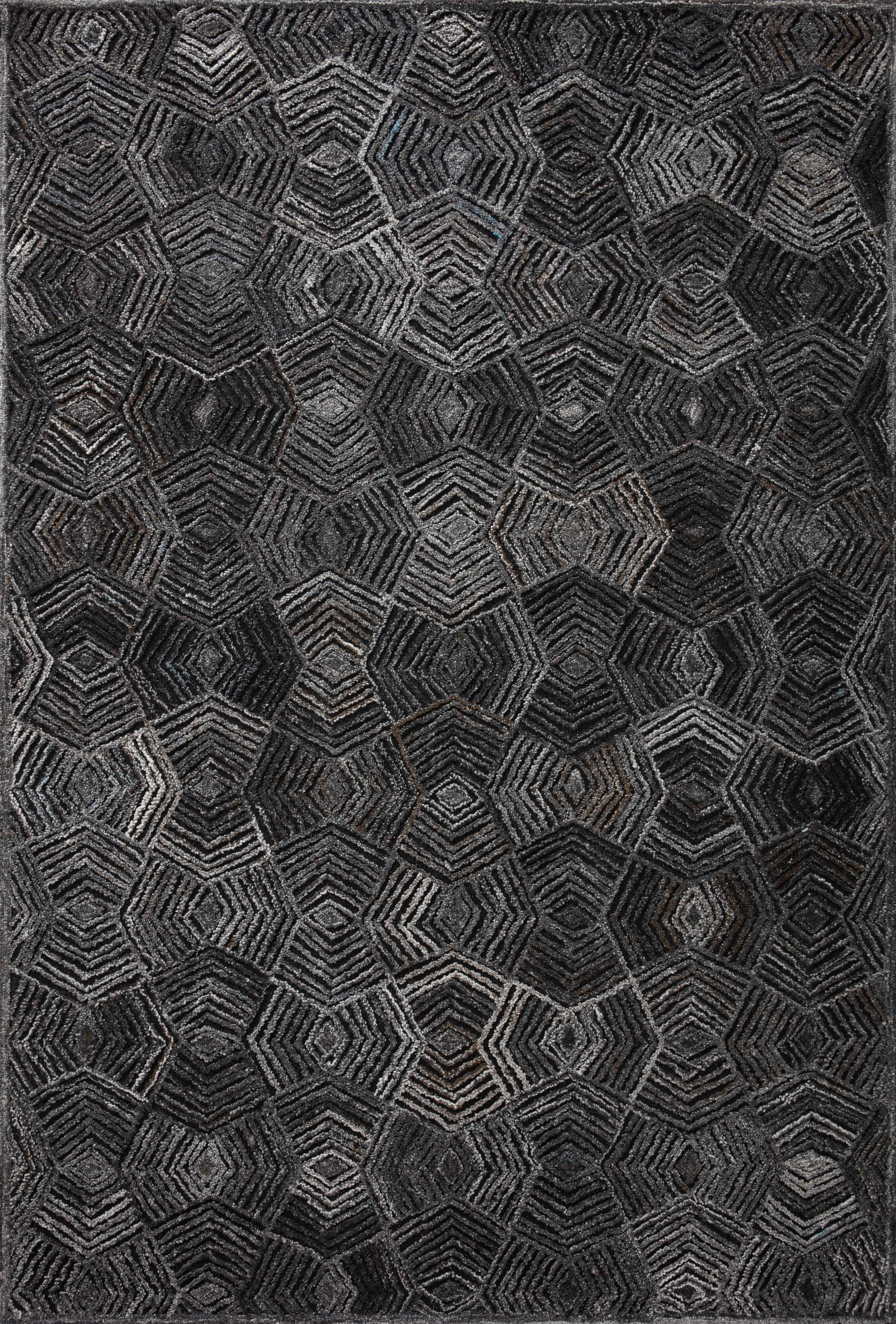 Loloi Rugs Prescott Collection Rug in Charcoal - 7'9