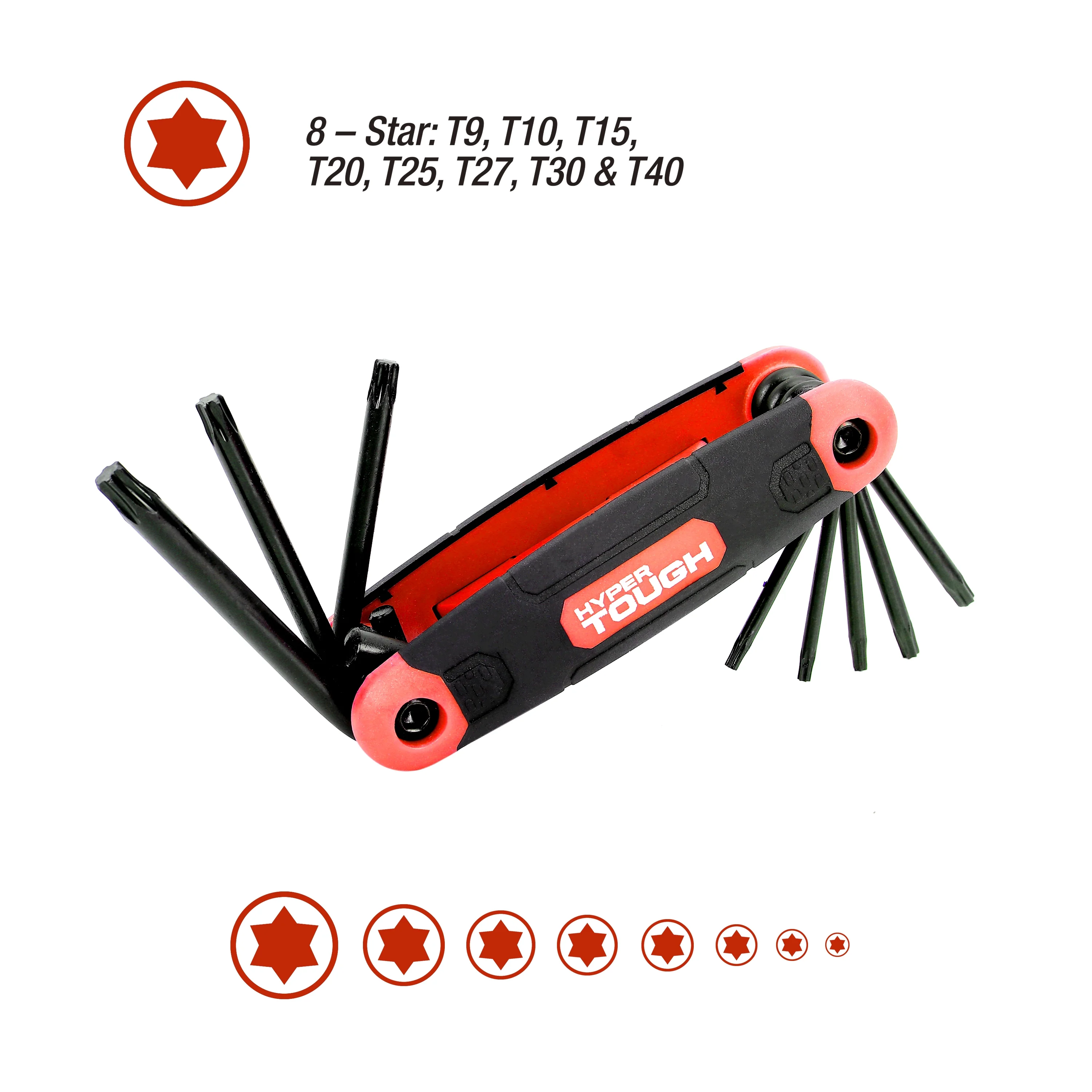 Hyper Tough 51-Piece Auto and Motorcycle Tool Kit, Model 5768 - Inhomebuy