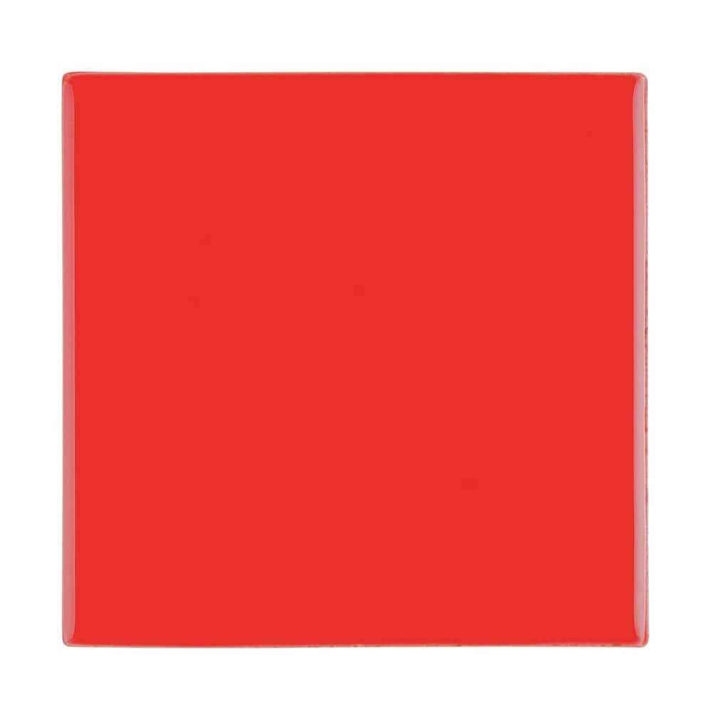 Daltile Restore Red 6 in. x 6 in. Glazed Ceramic Wall Tile - Inhomebuy