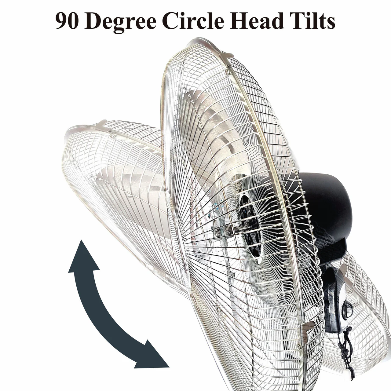 Optimus Wall-Mounted Fan High Velocity 18'' | F-4187 - Inhomebuy