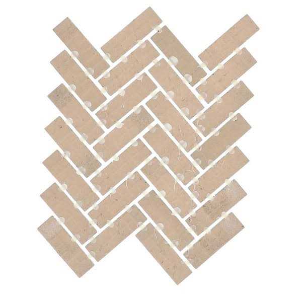 Daltile Restore 9 in. x 12 in. Glazed Ceramic Herringbone Mosaic Tile - Inhomebuy