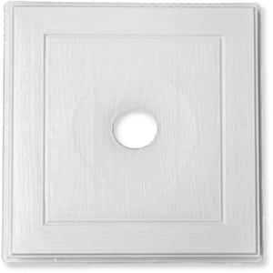 Novik 5.94 in. x 7.56 in. Polypropylene Recessed-Split Mounting Block - Inhomebuy