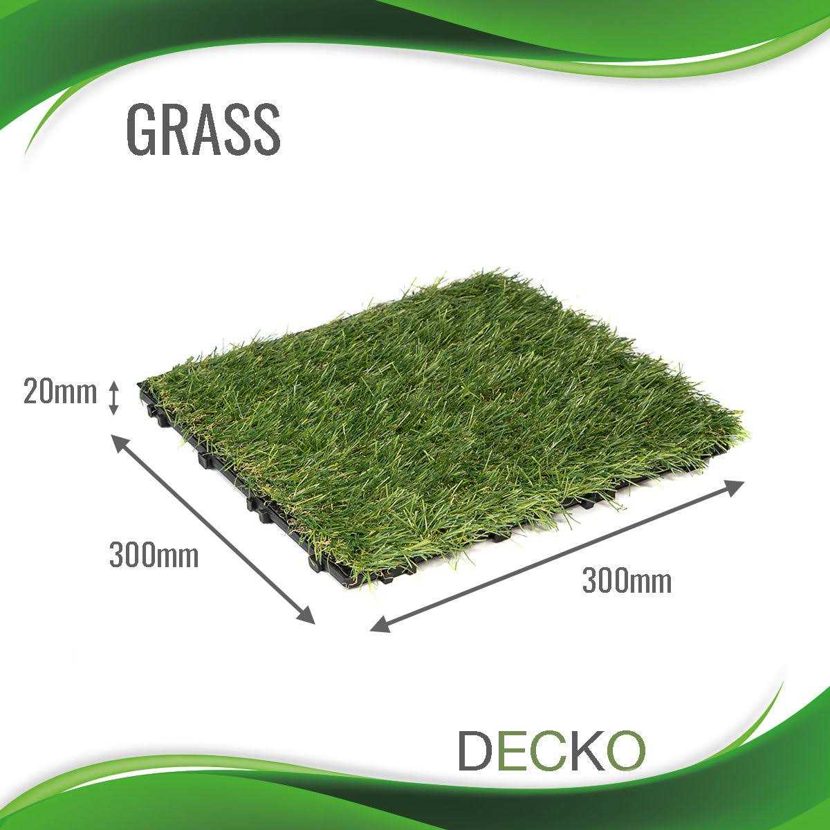 DECKO Premium DIY Deck Tiles - Inhomebuy