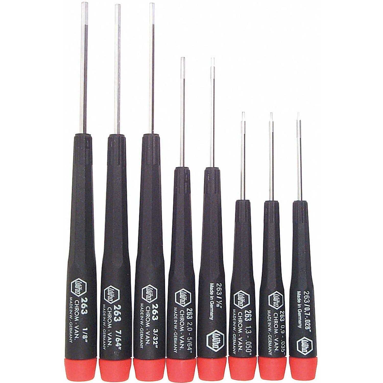 Wiha 26197 7-Piece Precision Slotted/Phillips Screwdriver Set - Inhomebuy