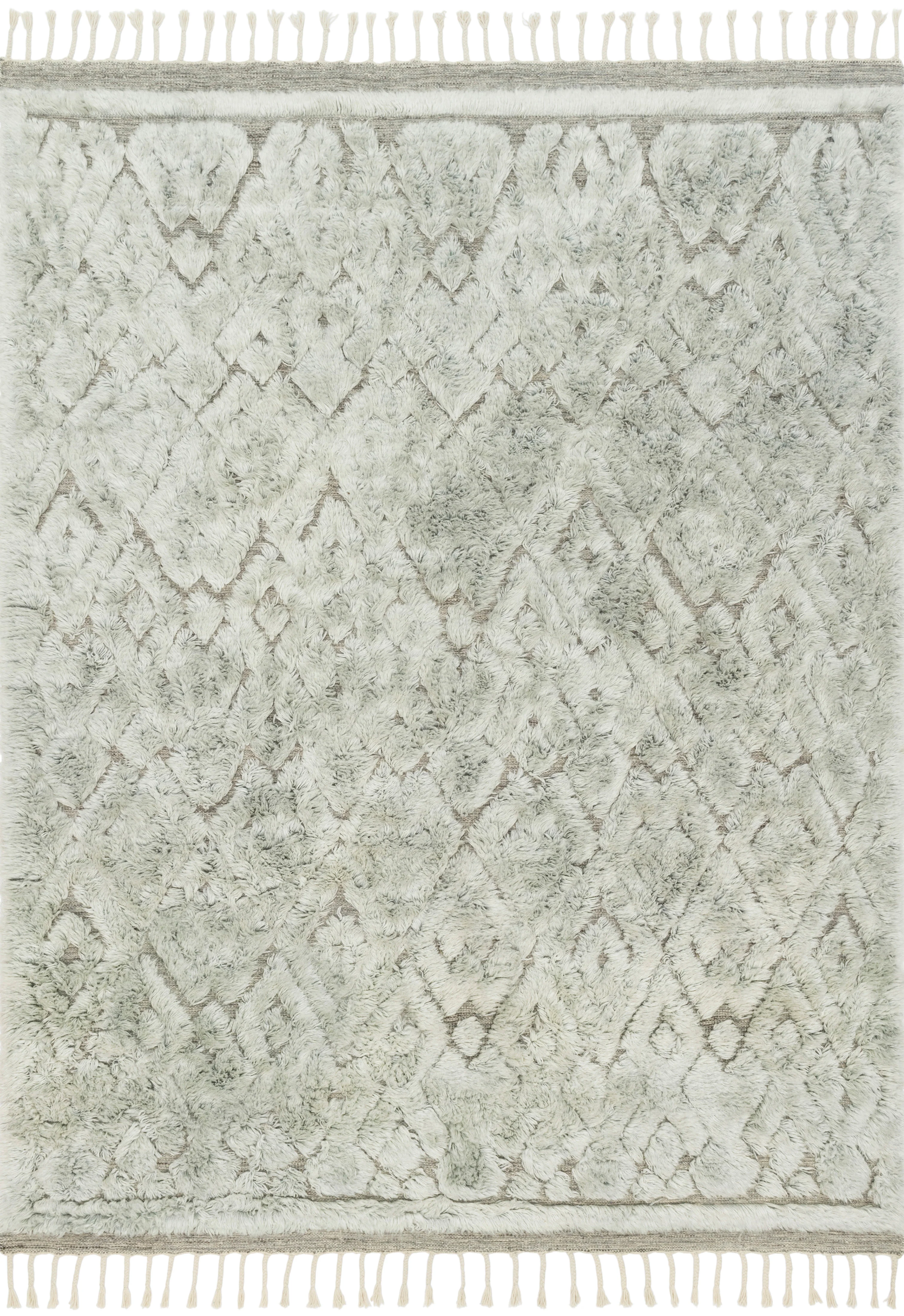 Loloi Rugs Hygge Collection Rug in Grey, Mist - 9'6