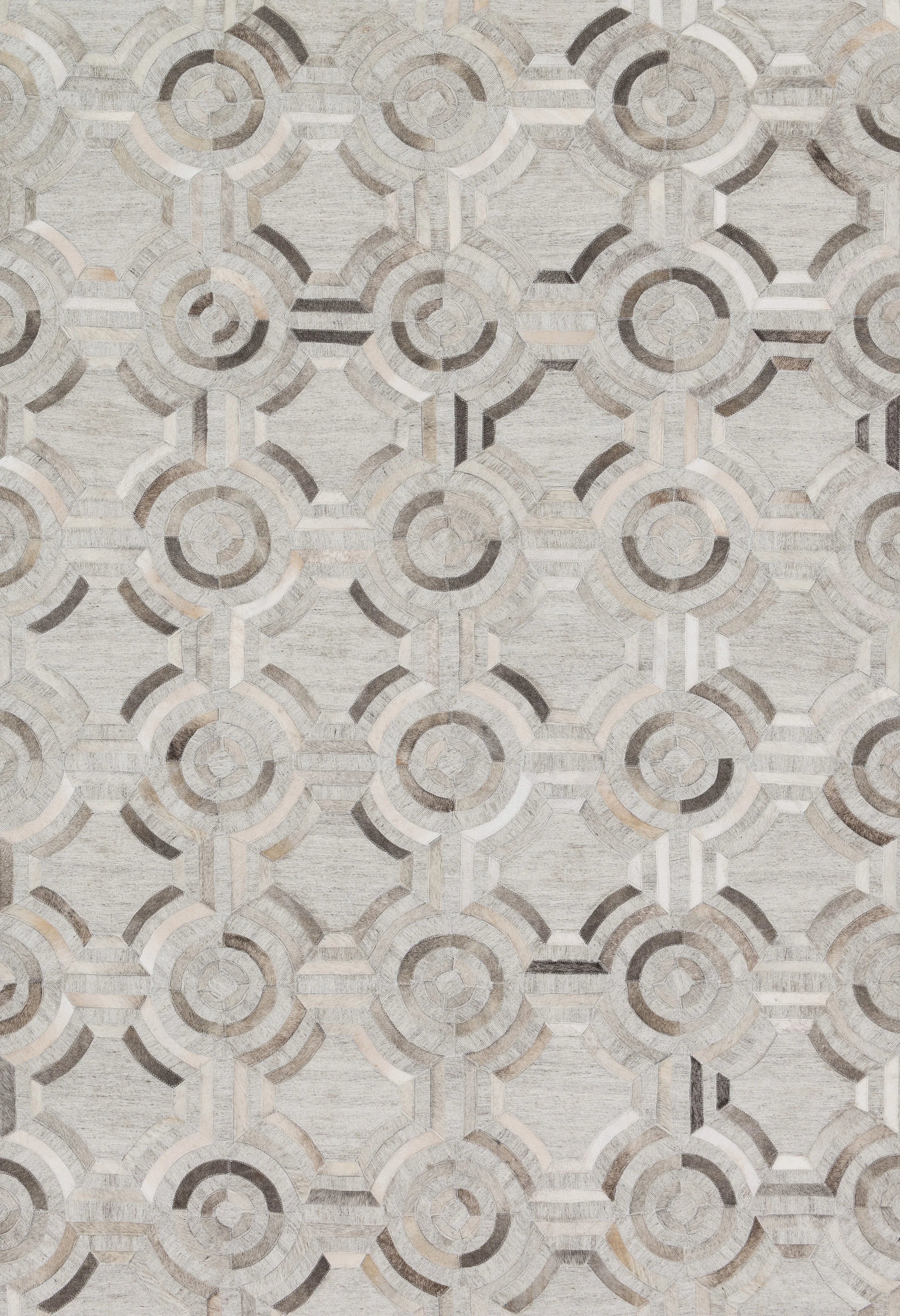 Loloi Rugs Dorado Collection Rug in Grey, Grey - 5' x 7'6