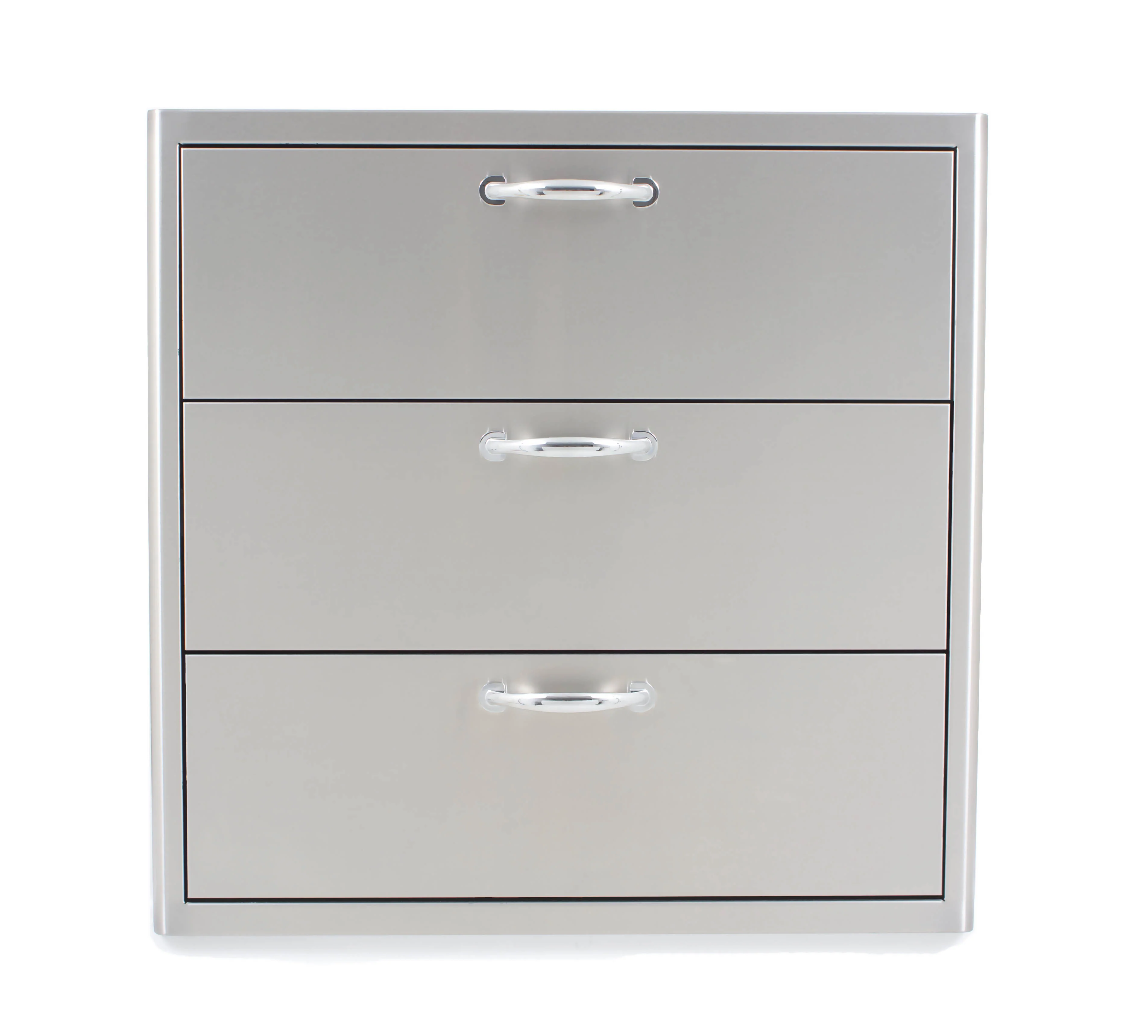 Blaze 30 in. Stainless Steel Triple Access Drawer, BLZ-30W-3DRW - Inhomebuy