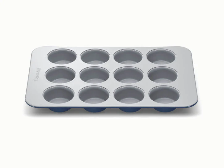 Caraway Muffin Pan in Navy - Inhomebuy