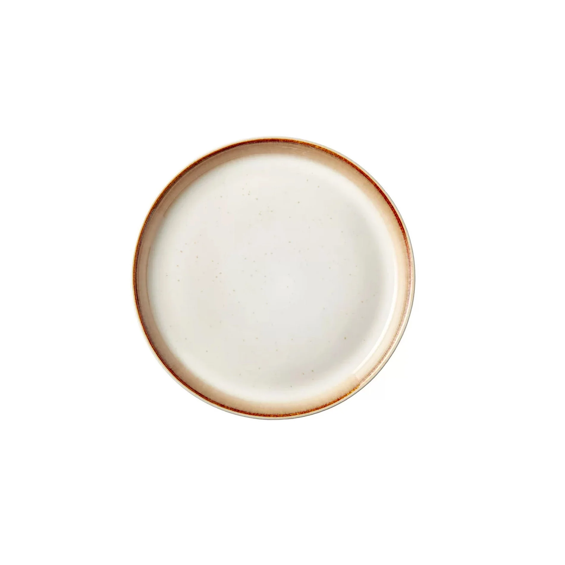 Stoneware Gastro Plate 17cm Cream, Cream - Inhomebuy