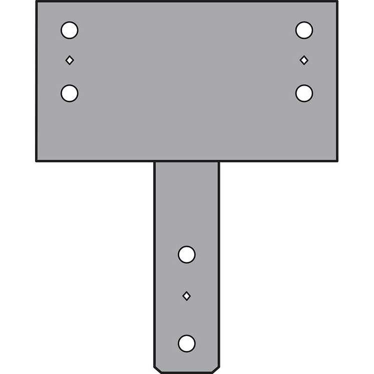 Simpson CCQ66SDS2.5ROT Column Cap w/SDS Screws - Inhomebuy