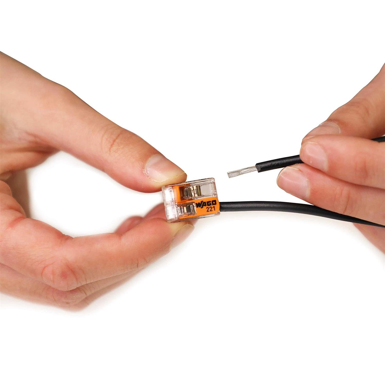 WAGO 221 Lever-Nuts 35pc Compact Splicing Wire Connector Assortment with Case - Inhomebuy