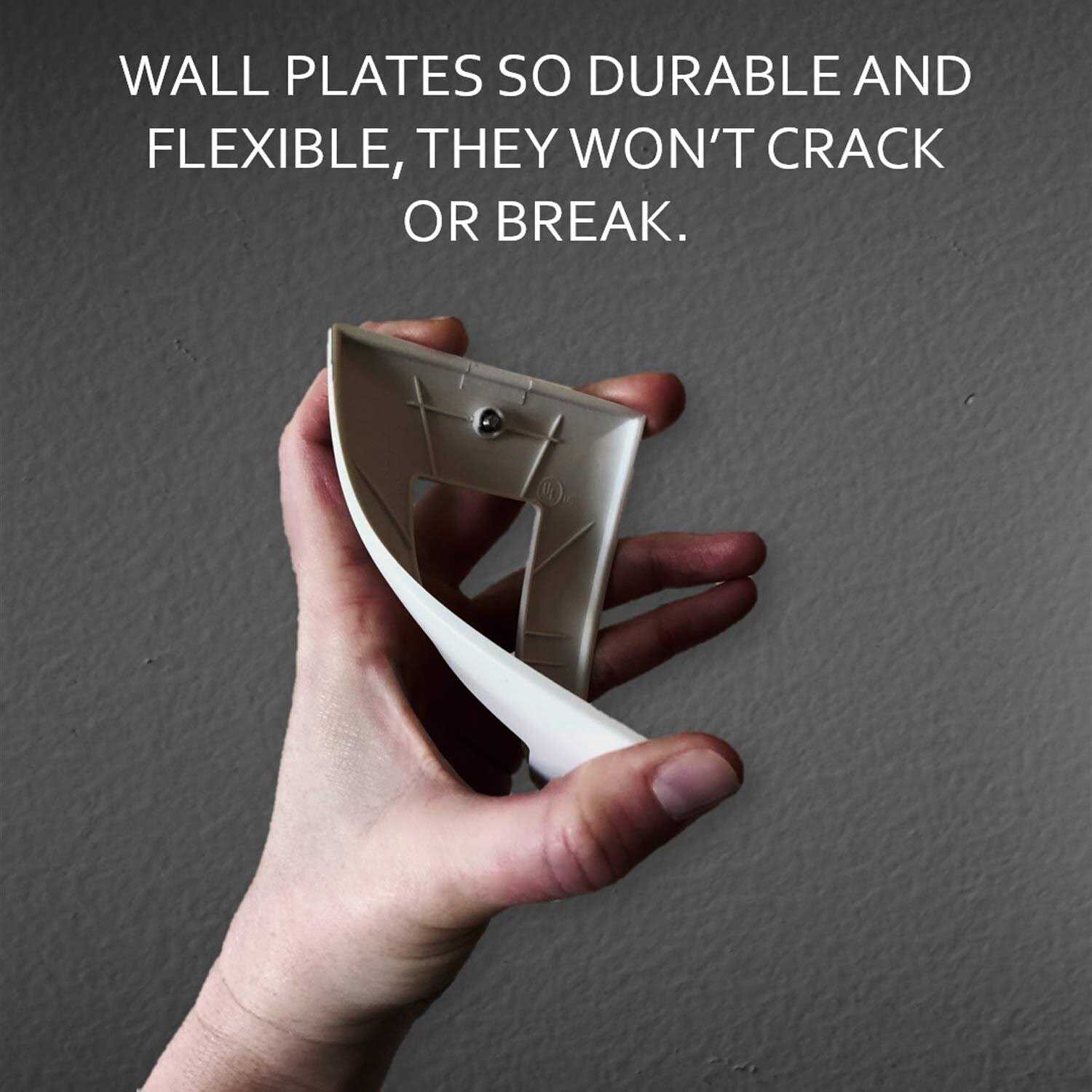 Pass & Seymour TP113W 2-Gang Combination Wall Plate - Inhomebuy