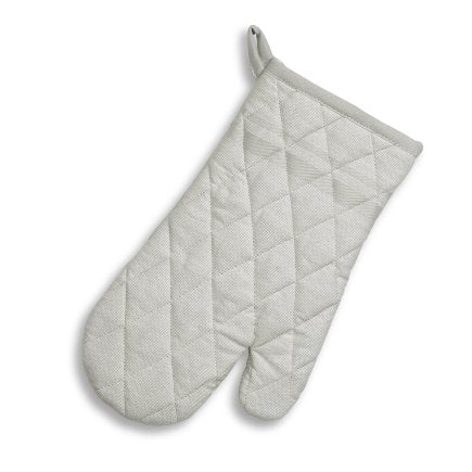 Oven glove 18 x31 cm Tia - Light Grey - Inhomebuy