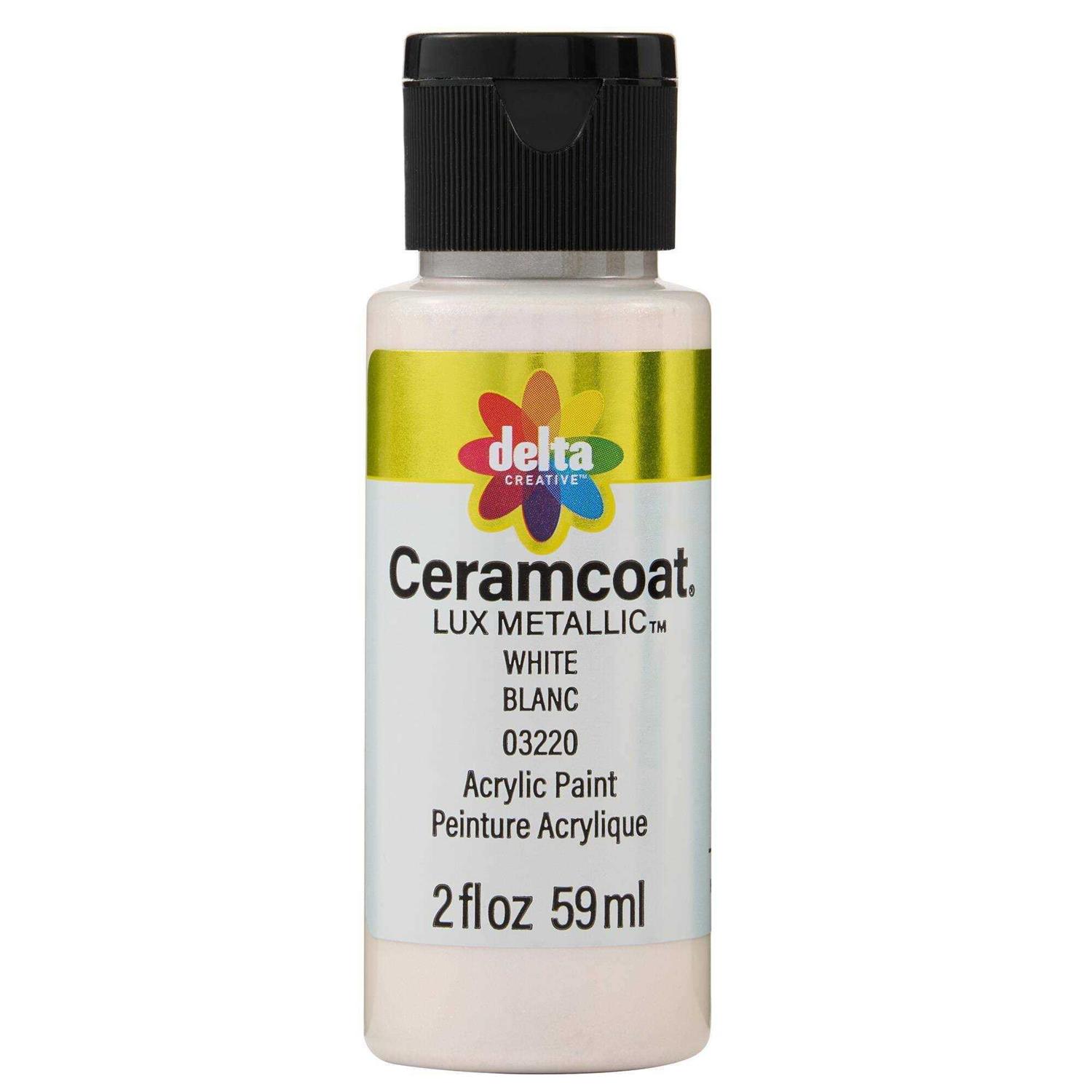 Delta 2 fl oz Ceramcoat Luxe Metallic Paint - Inhomebuy