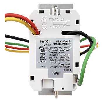 Wattstopper LVSW-101 1 Button W/LED Low Voltage Switch LVSW-101-W - Inhomebuy