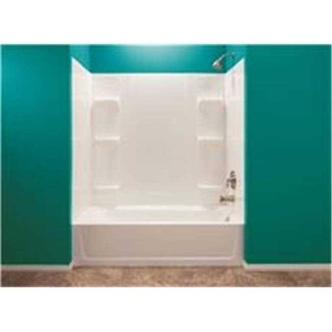 Mustee Durastall Shower Stall White - Inhomebuy