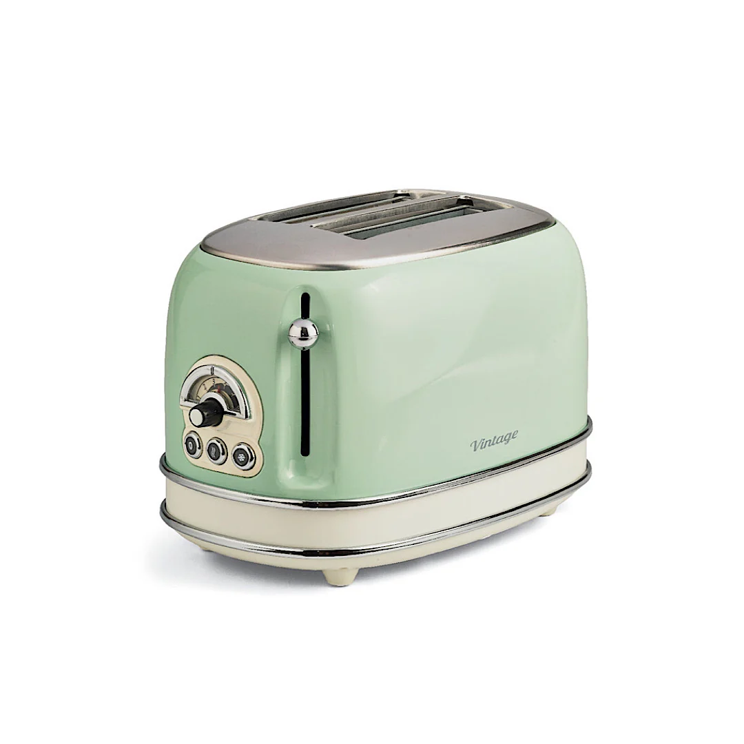 Vintage Toaster 2S Beige 810W - Inhomebuy