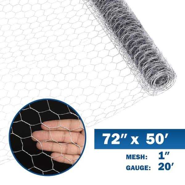 Fencer Wire 20-Gauge Poultry Netting with 2 in. Mesh - Inhomebuy