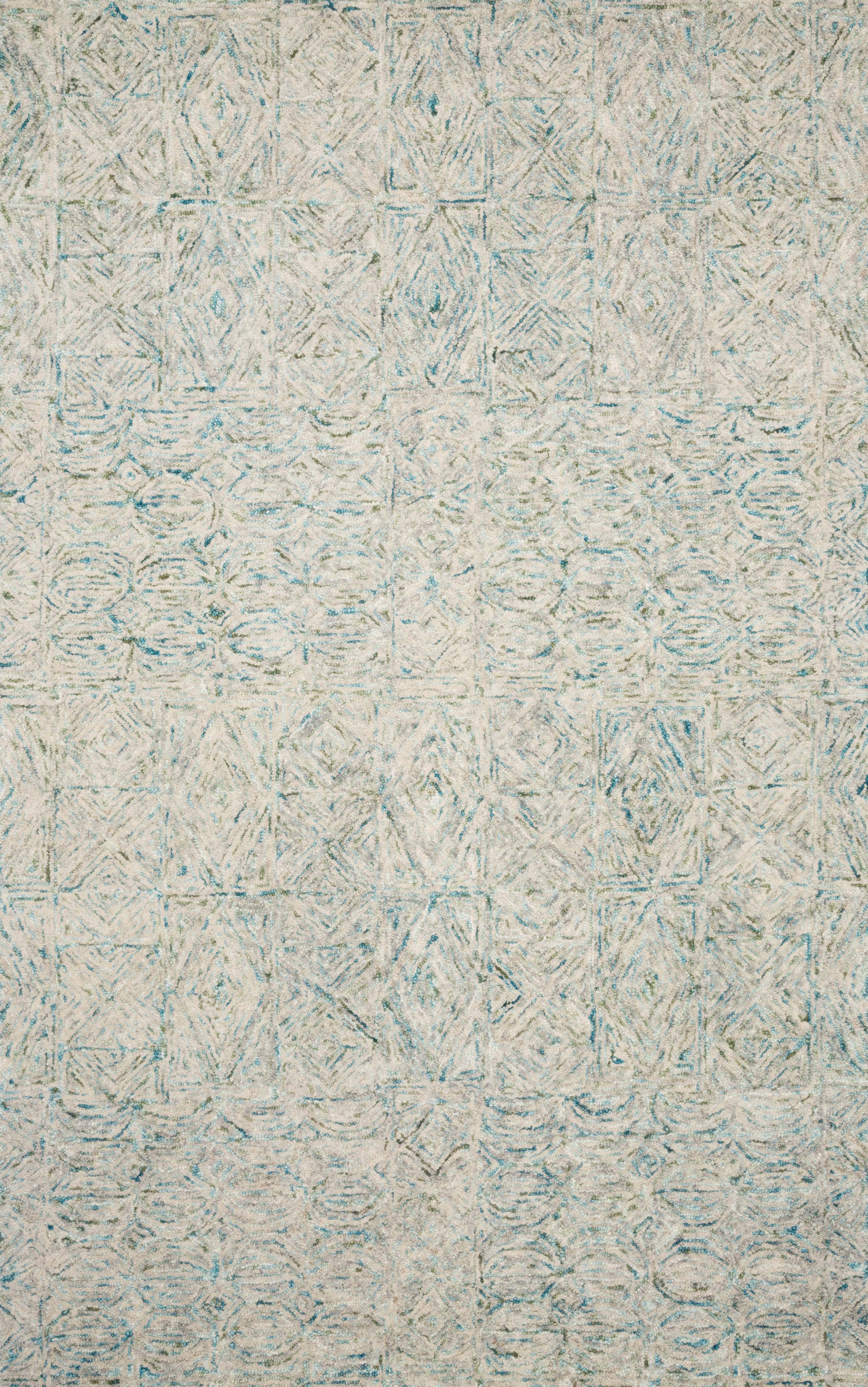 Loloi Rugs Peregrine Collection Rug in Aqua - 7'9