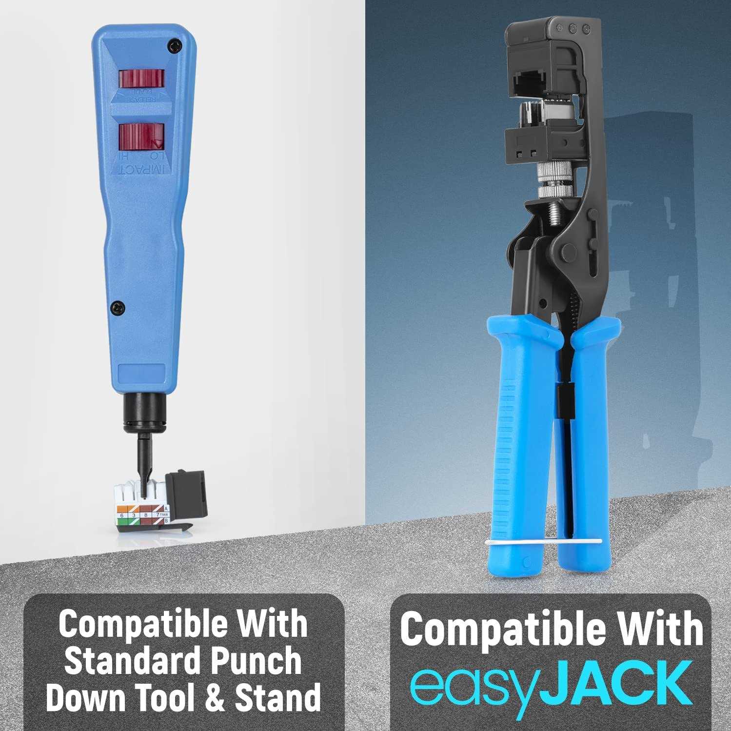 Everest Media Solutions RJ45 CAT6/5e Keystone Jack - Inhomebuy