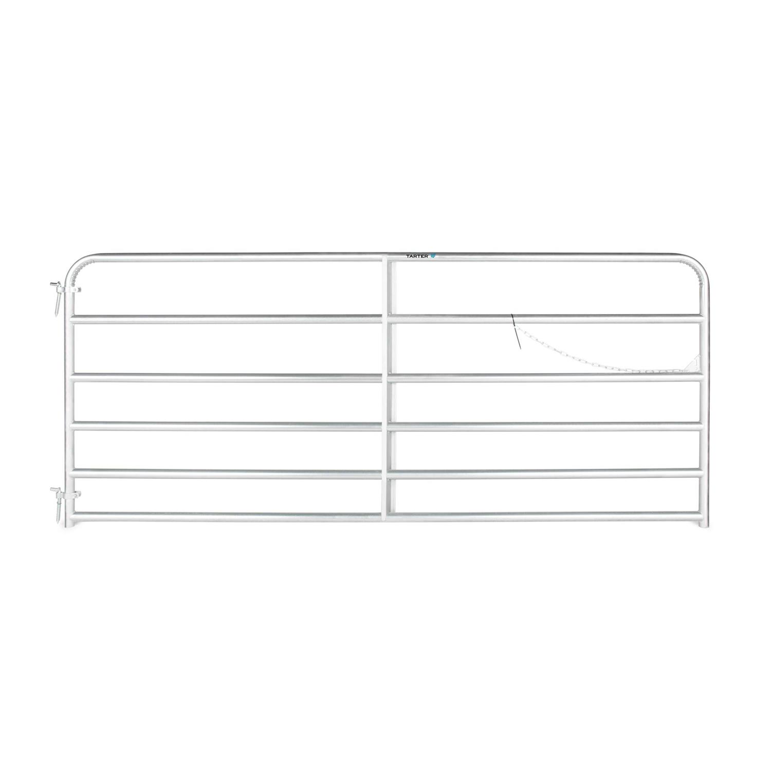 Tarter Galvanized Tube Gate - Inhomebuy