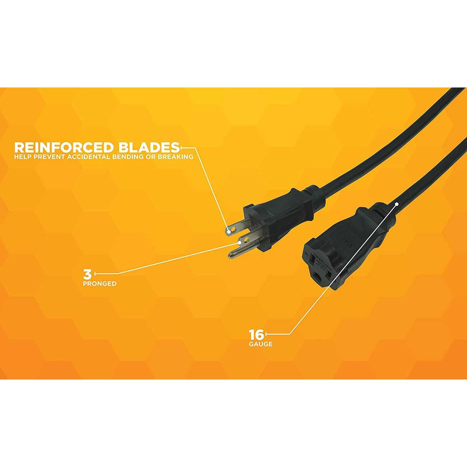 Woods Extension Cord - Inhomebuy