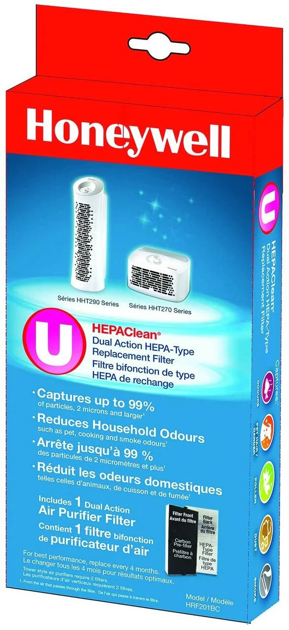 HRF-201BC | HEPA + Carbon Filter Type U - Inhomebuy