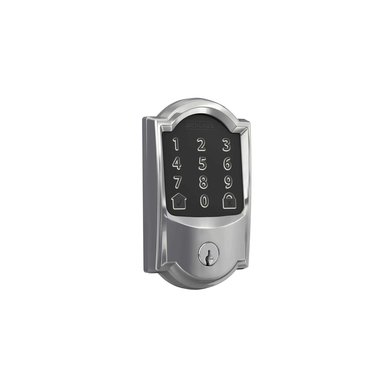 Schlage Encode Matte Black Metal Wifi Deadbolt - Inhomebuy