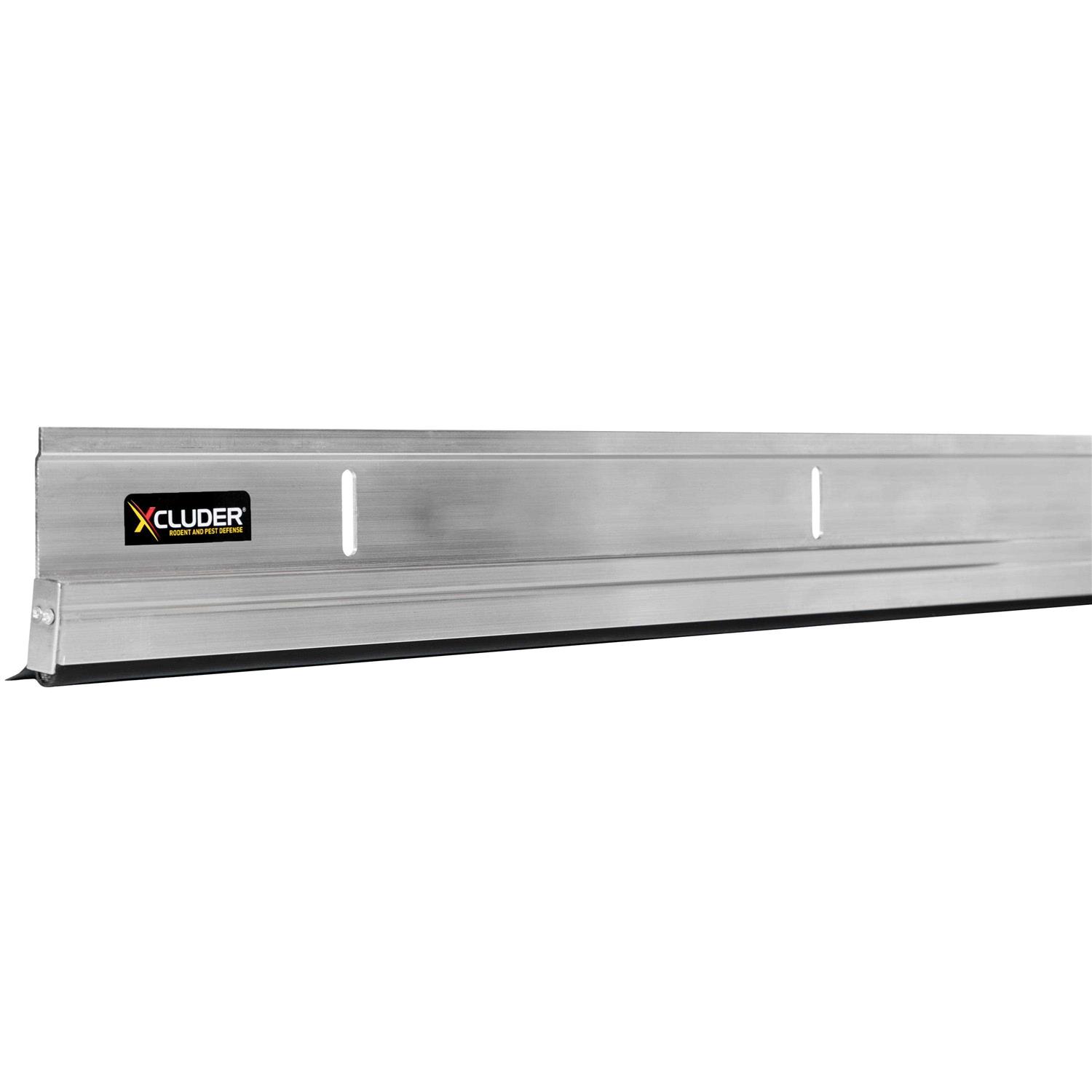 Xcluder 9 x 1 in. Stainless Steel Door Strips (Pack of 4), Garage Door Rodent Proof - Inhomebuy