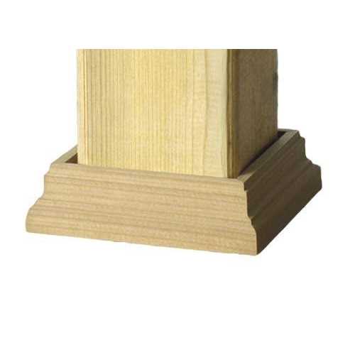 Deckorators Wood Post Base Trim - Inhomebuy