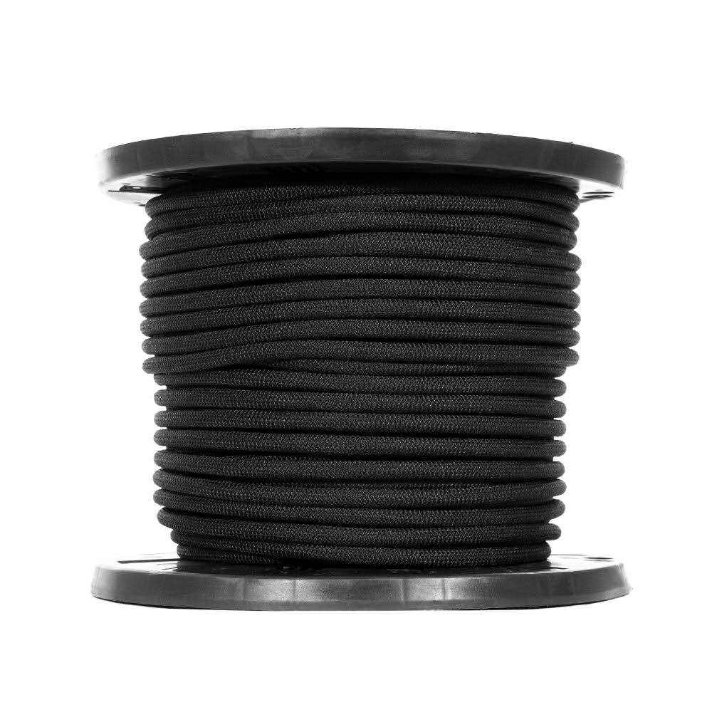 Paracord Planet Black Diamond Weave Shock Cord - Inhomebuy