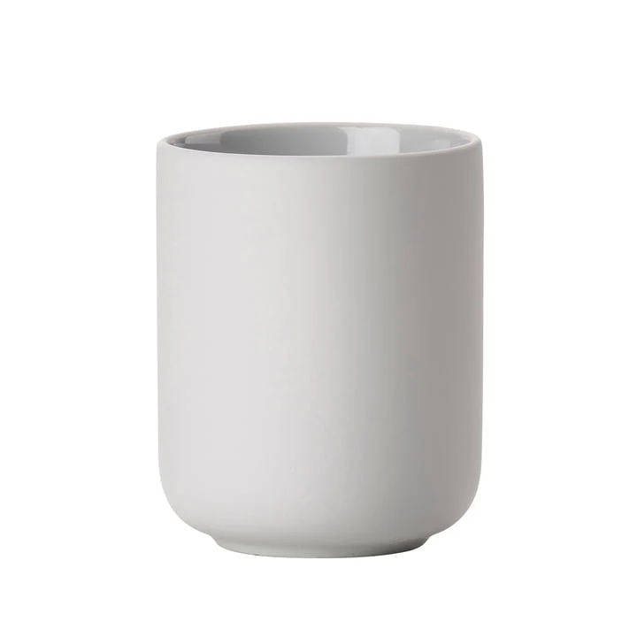 Ume Toothbrush Mug Soft Grey - Inhomebuy