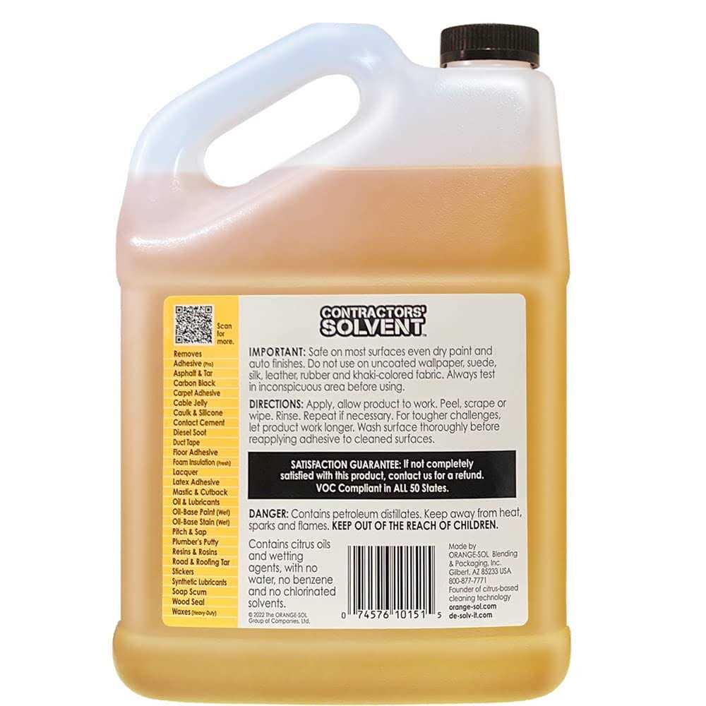 De-Solv-it 10131 32 Oz. Contractors’ Solvent - Inhomebuy
