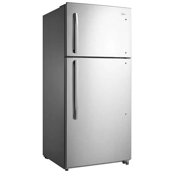 Midea 30 in. 18 cu. ft. Stainless Steel Top Mount Refrigerator - MRT18B2ASL - Inhomebuy