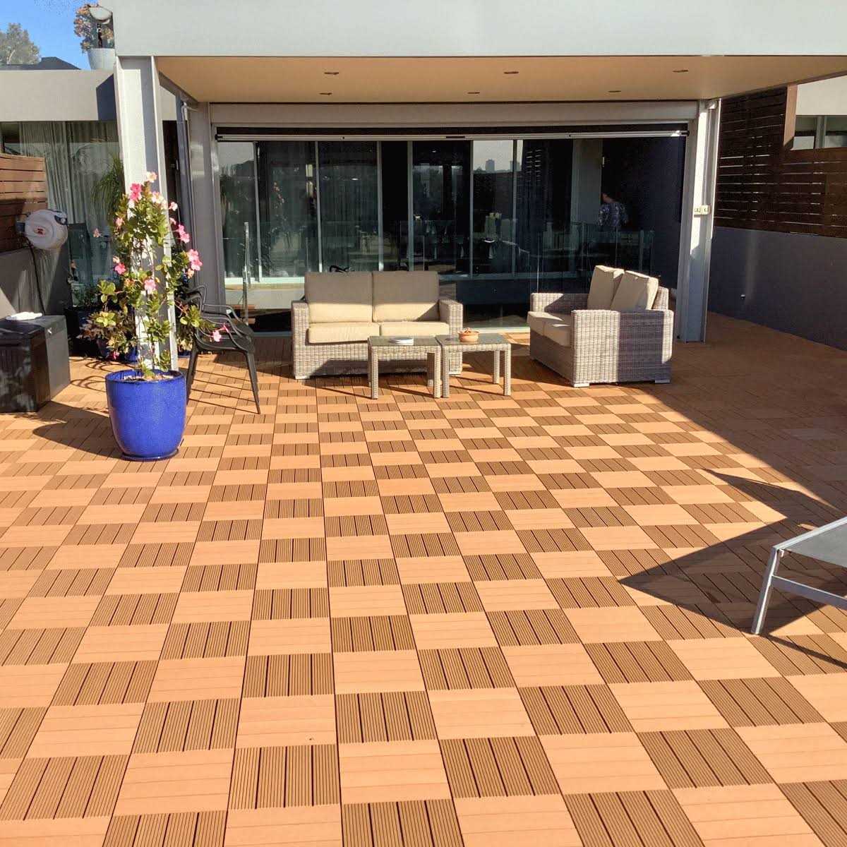 DECKO Premium DIY Deck Tiles - Inhomebuy