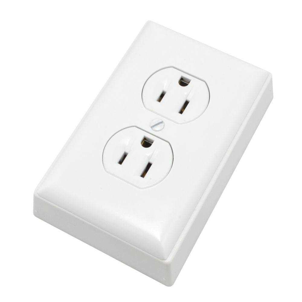Wiremold Metal Outlet Box With Duplex/Faceplate Outlet Kit - Inhomebuy