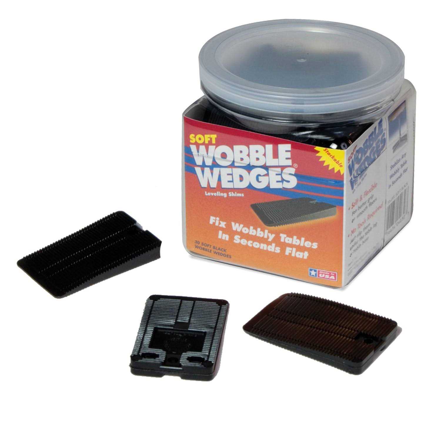Wobble Wedges Flexible Plastic Shims Multi-Purpose Shim Wedges for Home Improvement and Work - Inhomebuy