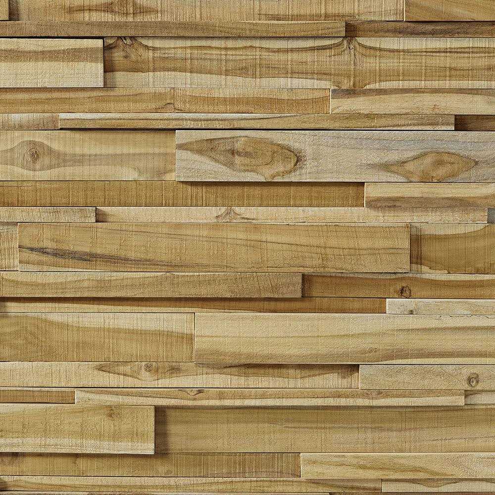 WALL!SUPPLY 0.98 in. x 3.94 in. x Teak - Inhomebuy