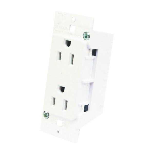 US Hardware E-102C Duplex Receptacle - Inhomebuy